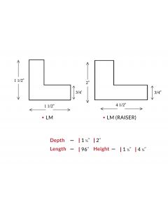 L-Shape Molding