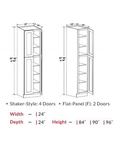 Tall Pantry - 24" Pantry
