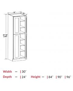 Tall Pantry - 30" Pantry
