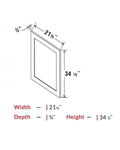 Vanity Decorative End Panel