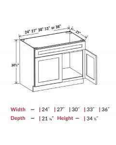 Vanities - Vanity Sink Base