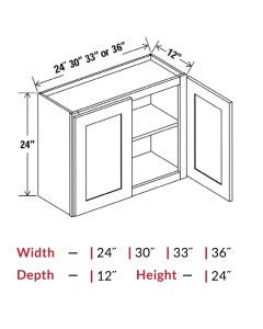Refrigerator Cabinets - Two Doors
